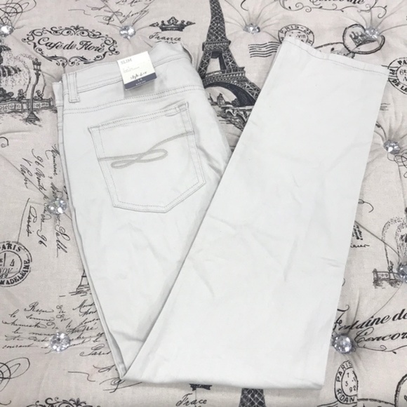 Style & Co Tummy-Control Slim-Leg Jeans - Picture 6 of 7